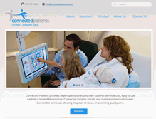 Tablet Screenshot of connectedpatients.com